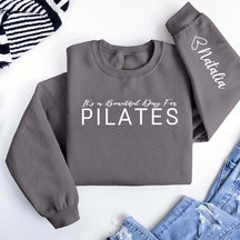 Personalized Pilates Mom Sweatshirt