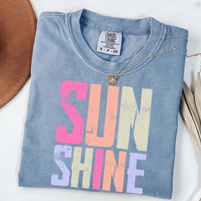 Distressed Beach Mom Sunshine T-Shirt