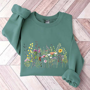 Vintage Pastel Floral Cute Sweatshirt