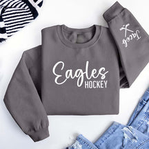Personalized Hockey Mom Team Name Sweatshirt