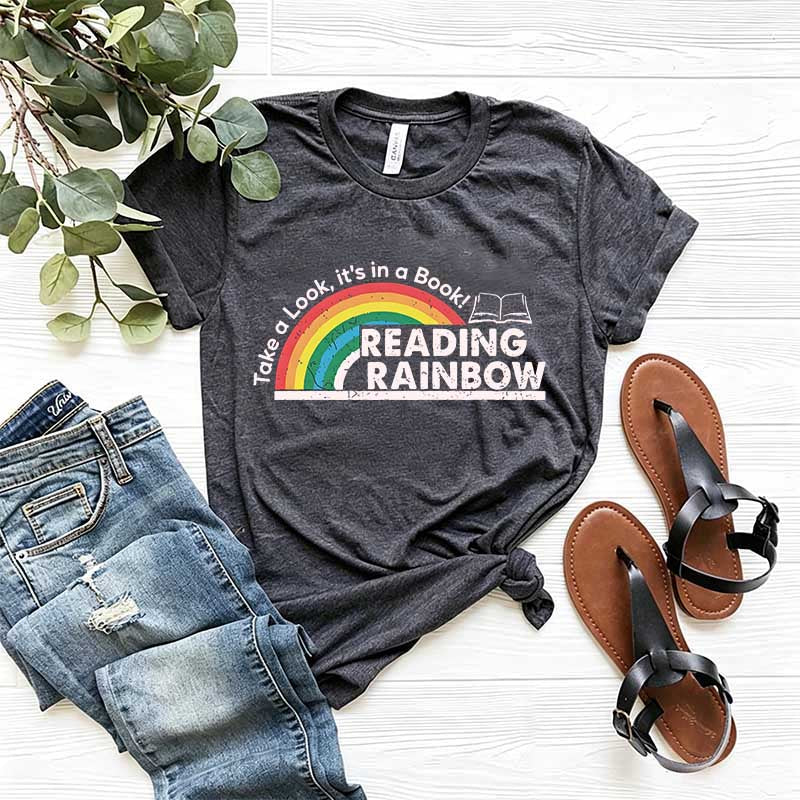 Vintage Take a Look Its in a Book T-Shirt