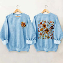 Autumn Cottagecore Autumn Floral Sweatshirt