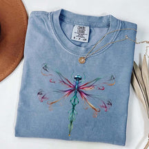 Comfort Color Bright Golden Dragonfly T-Shirt