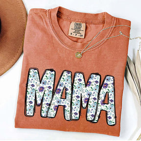 Vintage Floral Mama Mothers Day T-Shirt