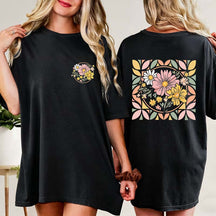 Spring Floral Graphic Lover T-Shirt