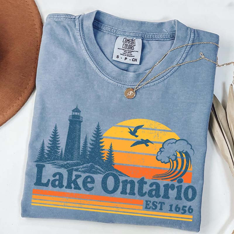 Vintage Lake Ontario Great Lakes T-Shirt