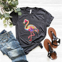 Summer Flamingo Preppy Beach Vibes T-Shirt