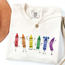 Funny Teacher Life Happy Doodle Back To School T-Shirt