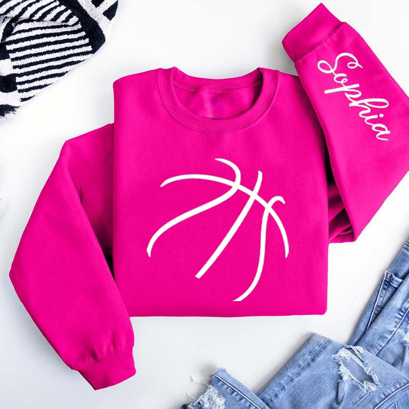 Personalized Basketball Sweatshirt