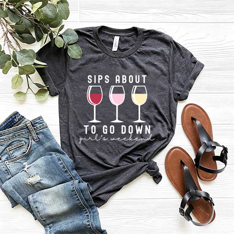 Sips About to Go Down T-Shirt