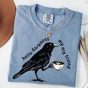 Raven Crow Coffee T-Shirt
