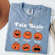 Pain Scale Fall Pumpkin Nurse T-Shirt