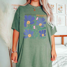 Be Proud Of Your Progress Flower T-Shirt