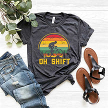 Oh Shift Mountain Biking T-Shirt