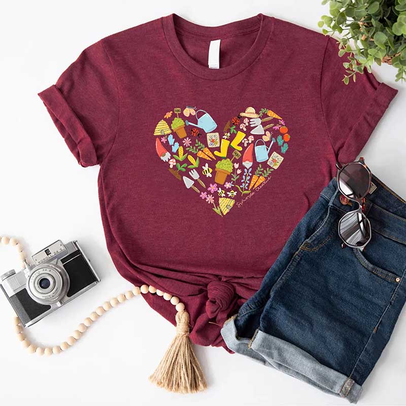 Garden Lover Mom Farmer T-Shirt