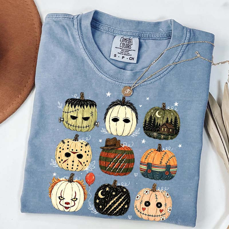 Horror Pumpkin Creepy Season T-Shirt