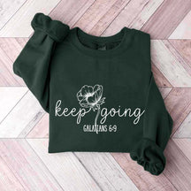 Keep Going Bundle Flower Sweatshirt