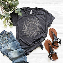 Comfort Colors Botanical Tree Ring Art T-Shirt