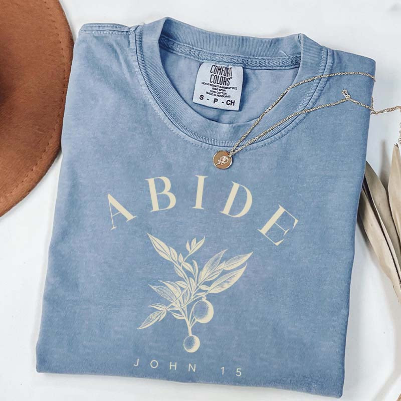 ABIDE Faith Based Streetwear T-Shirt
