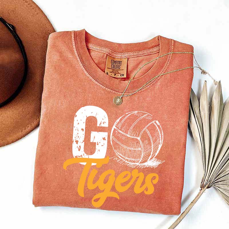 Custom Go Team Volleyball T-Shirt