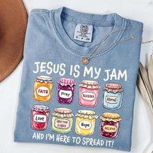 Funny Jesus Is My Jam Religous T-Shirt