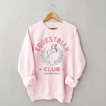 Equestrian Club Retro Sweatshirt