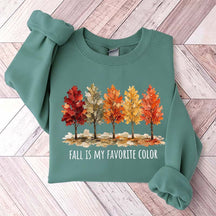 Fall Is My Favorite Color Tree Sweatshirt