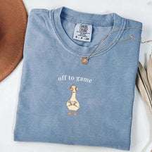 Off To Game Goose Mothers T-Shirt