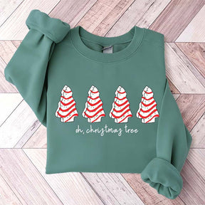 Retro Oh Christmas Tree Sweatshirt