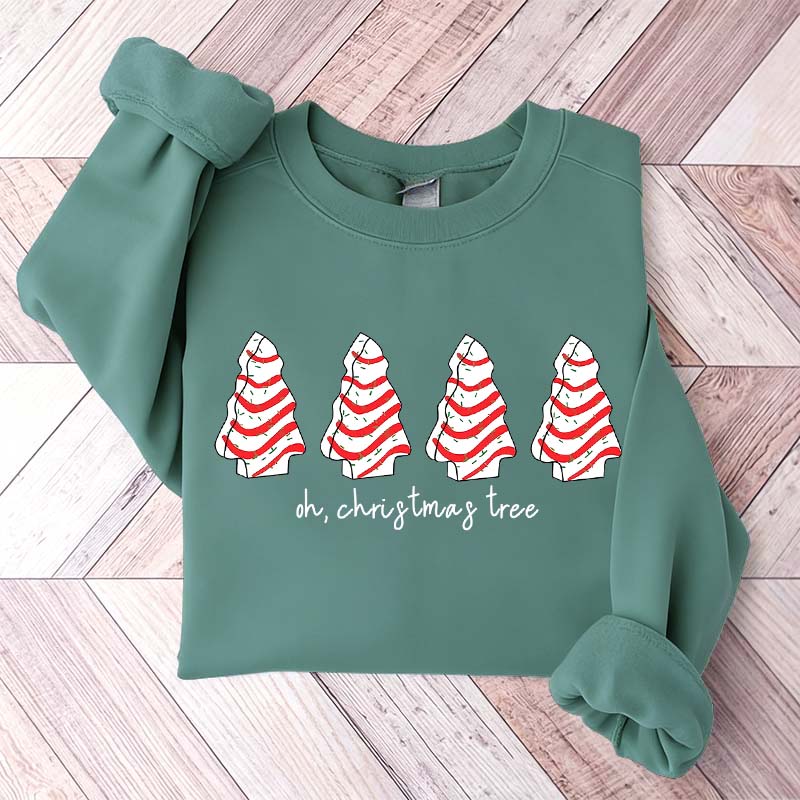 Retro Oh Christmas Tree Sweatshirt