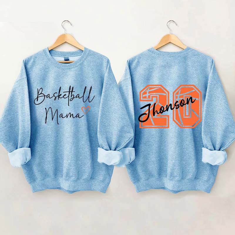 Custom Basketball Mom Love Sweatshirt