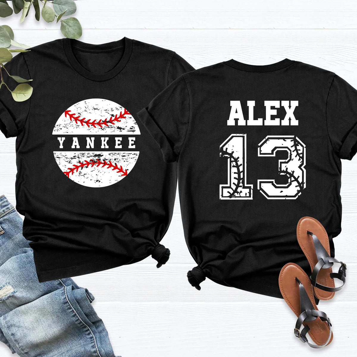 Custom Baseball Team T-Shirt