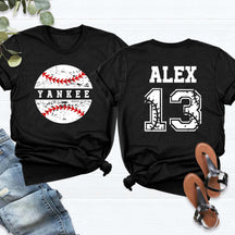 Custom Baseball Team T-Shirt