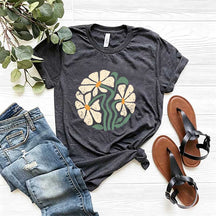 Boho Botanical Daisy Lover T-Shirt