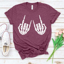 Skeleton Hand Rock and Roll T-Shirt