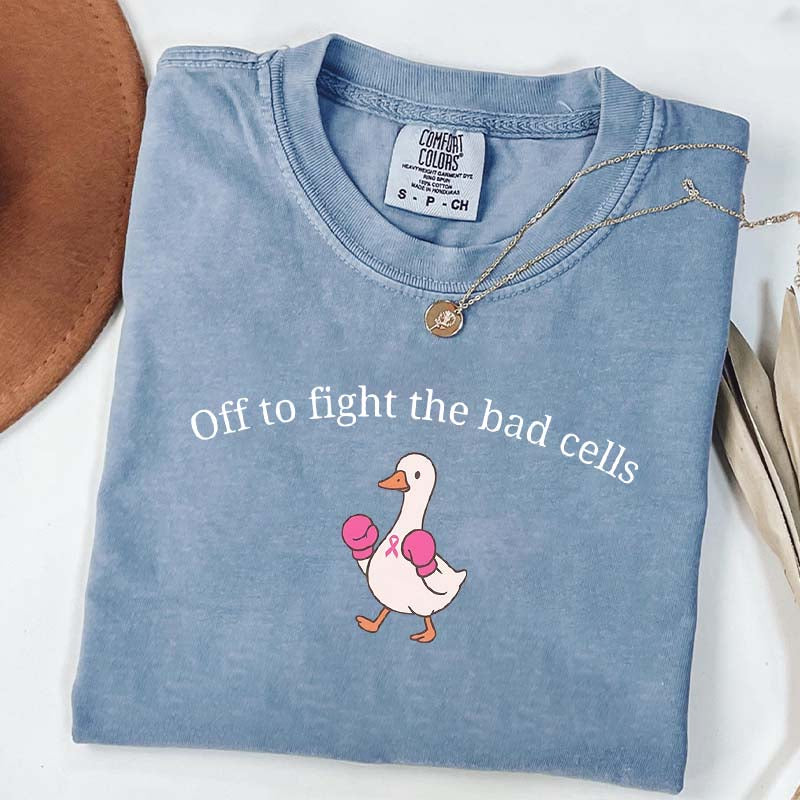 Off To Fight The Bad Cells T-Shirt
