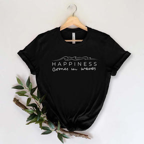 Happiness Comes In Waves T-Shirt