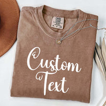 Custom Text T-Shirt