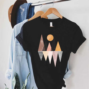 Geometric Minimalist Art T-Shirt