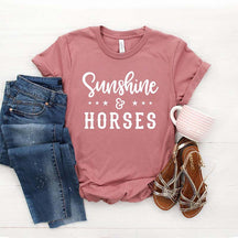 Sunshine & Horses T-Shirt