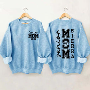 Custom Graduation Senior Mom 2027 Sweatshirt
