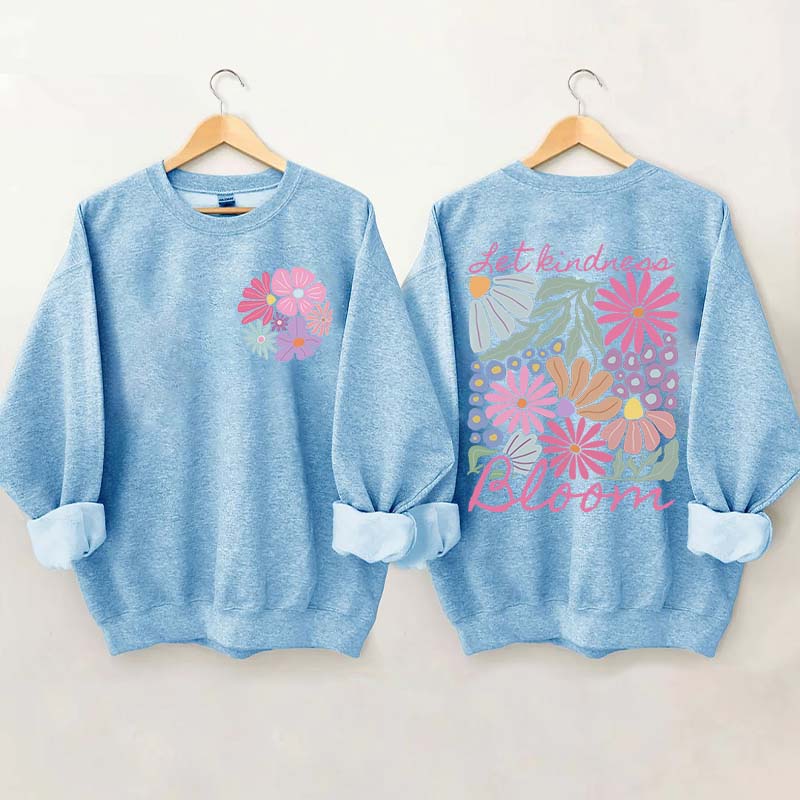 Comfort Colors Wildflower Mental Health Sweatshirt