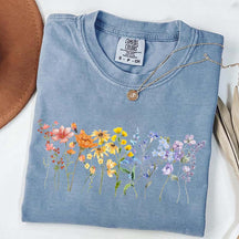Wildflower LGBT Rainbow Floral T-Shirt