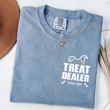 Custom Dog Dad Pet Name T-Shirt