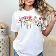 Spring Wildflower Botanical T-Shirt