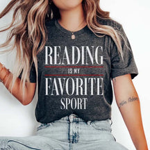 Reading is My Favorite Sport Comfort Colors T-Shirt