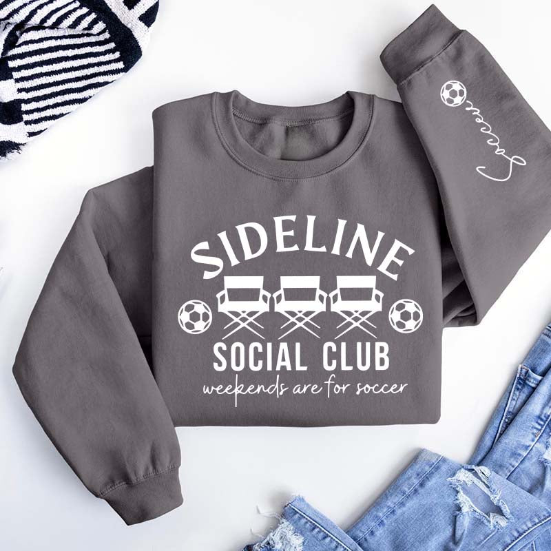 Personalize Sideline Social Club Sweatshirt