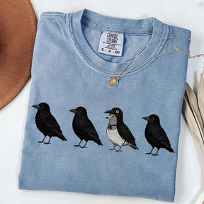 Funny Crow Pigeon T-Shirt