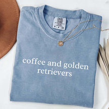 Coffee and Golden Retrievers T-Shirt