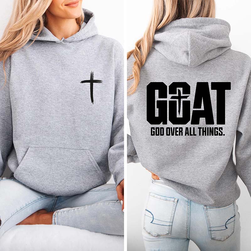 Goat God Over All Things Hoodie